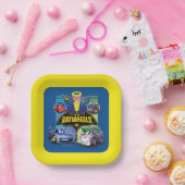 Assiettes En Carton Batwheel™ Vs Légion de Zoom (Fête)