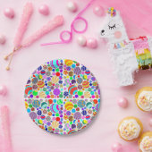 Assiettes En Carton Baubles (Fête)
