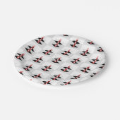 Assiettes En Carton Baubles d'art atomique rétro (Angle)