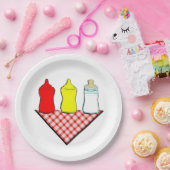 Assiettes En Carton BBQ baby shower (Fête)