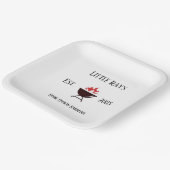 Assiettes En Carton Bbq Pit (Angulaire)