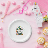 Assiettes En Carton Be Happy In Your Own Shell Turtle Autism Awareness (Fête)