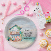Assiettes En Carton Beach House Bachelorette Party (Fête)