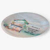 Assiettes En Carton Beach House Bachelorette Party (Angle)