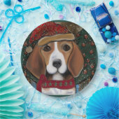 Assiettes En Carton Beagle (Fête)