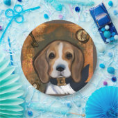 Assiettes En Carton Beagle (Fête)
