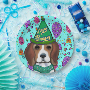 ASSIETTES EN CARTON BEAGLE 