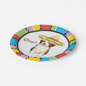 Assiettes En Carton Beagle de fiesta (Angle)