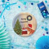 Assiettes En Carton Beardie-Claus (Fête)