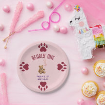 Bearly One | Ourson Brun pour Premier Anniversaire
