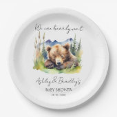 Assiettes En Carton Bearly wait ourson aventure en oursons attend le b (Devant)