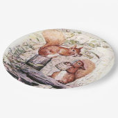 Assiettes En Carton Beatrix Potter Le Conte de l'écureuil Nutkine (Angle)