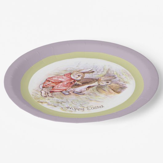 Assiettes En Carton Beatrix Potter Peter Rabbit Plaques de papier (Angle)