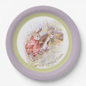 Assiettes En Carton Beatrix Potter Peter Rabbit Plaques de papier (Devant)