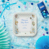 Assiettes En Carton Beatrix Potter Polka Dot Rabbit Peter Baby shower (Fête)