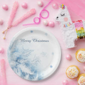 Assiettes En Carton Beau hiver Frost Noël (Fête)