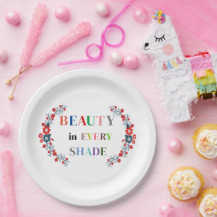 Assiettes En Carton Beauté Dans Chaque Plaque Papier D'Ombre