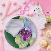 Assiettes En Carton Beauté des orchidées (Fête)