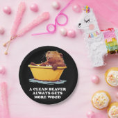 Assiettes En Carton Beaver Lover (Fête)