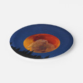 Assiettes En Carton Beaver Moon en novembre (Angle)