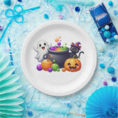 Assiettes En Carton Bébé à brasser plaque papier (Fête)