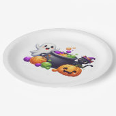 Assiettes En Carton Bébé à brasser plaque papier (Angle)