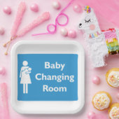 Assiettes En Carton Bébé Changement de chambre Signer avec le parent e (Fête)