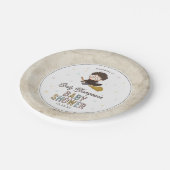 Assiettes En Carton Bébé Chibi Harry Potter Shower de Magicien (Angle)