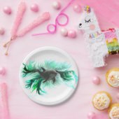 Assiettes En Carton Bébé dauphin (Fête)