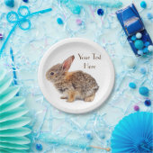 Assiettes En Carton Bébé de Cottontail (Fête)