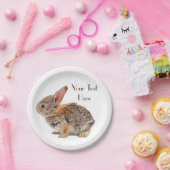 Assiettes En Carton Bébé de Cottontail (Fête)