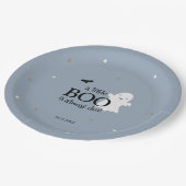 Assiettes En Carton Bébé d'Halloween Douche garçon (Angle)