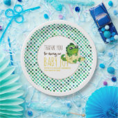 Assiettes En Carton Bébé Dinosaur Hatching Douche Party (Fête)