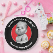 Assiettes En Carton Bébé dur de Beared (Fête)