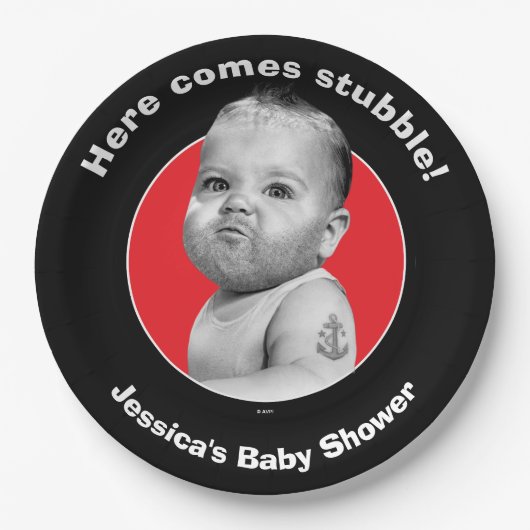 Assiettes En Carton Bébé dur de Beared (Devant)