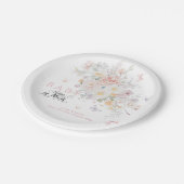 Assiettes En Carton Bébé en Fleur Fleur Fleur Fleur Fleur Fleur Fleur (Angle)