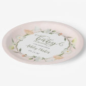 Assiettes En Carton Bébé En Fleur Fleur sauvage Bébé Sprinkle (Angle)