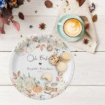 Assiettes En Carton Bébé est en train de brasser | Baby shower Café d'<br><div class="desc">Baby shower à thème pour le café d'automne avec texte "Oh Baby !" avec anneau de café incorporé dans le design. L'automne s'est mis à nous. Et si vous planifiez un baby shower pour vous-même ou pour un proche, pourquoi ne pas utiliser la saison comme inspiration. Les teintes rousses poussiéreuses,...</div>