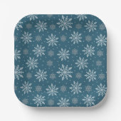 Assiettes En Carton Bébé Il fait froid dehors (Recto)