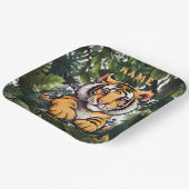 Assiettes En Carton Bébé mignon Lion enfants (Angulaire)