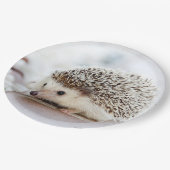 Assiettes En Carton Bébé mou Hérisson (Angle)