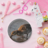 Assiettes En Carton Bébé soif (Fête)