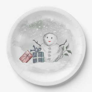 Assiettes En Carton Bébé son froid à l'extérieur des plaques de papier