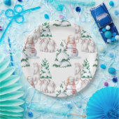 Assiettes En Carton Bébé son froid à l'extérieur des plaques de papier (Fête)