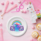 Assiettes En Carton Bébé, tu es une plaque d'anniversaire étoilée (Fête)