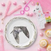Assiettes En Carton Bécasse (Fête)