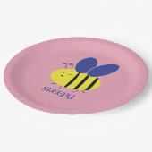 Assiettes En Carton Bee Sleepy (Angle)