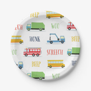 Assiettes En Carton Béep Chou visser partout sur les Plaques de papier