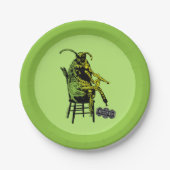 Assiettes En Carton Beetlejus | Le dendroctone en fauteuil (Devant)