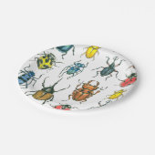 Assiettes En Carton Beetles (Angle)